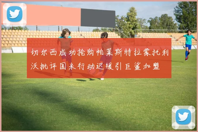 切尔西成功抢购帕莱斯特拉蒙托利沃批评国米行动迟缓引巨鲨加盟